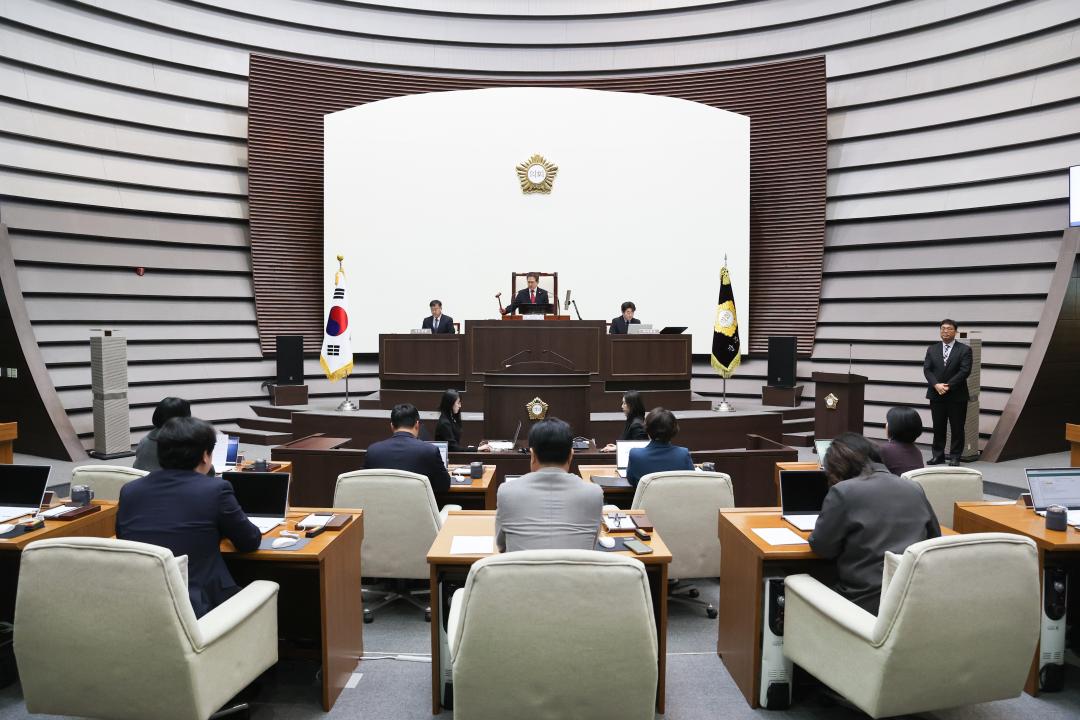 제322회 광주시의회 임시회 제2차 본회의