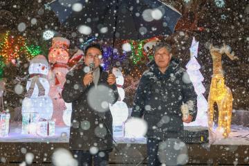 양벌 11통 트리점등식