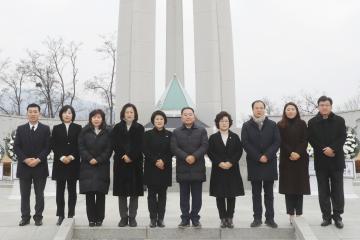 2020년 경자년 새해맞이 현충탑 참배