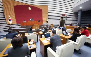 제267회 광주시의회 임시회 제1차 본회의 