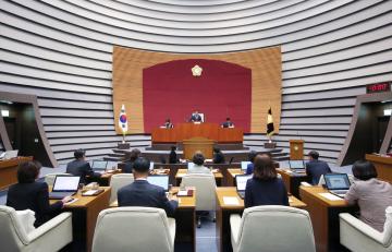 제264회 광주시의회 임시회 제1차 본회의 