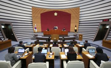 제266회 광주시의회 임시회 제1차 본회의 