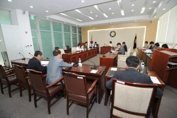 의회행정복지위원회 활동(광주시 문화스포츠센터 지방공사 위탁동의안)