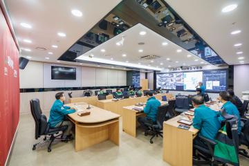 강설 관련 재난종합상황실 보고 및 격려