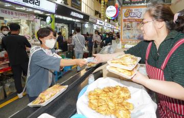 추석명절 전통시장 장보기