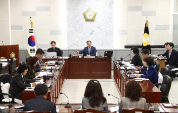 행정사무감사 지적사항 조치결과 보고 특별위원회 